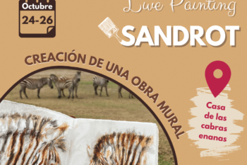 ¡Pronto, la última pintura en vivo de la artista SANDROT en la Réserve!