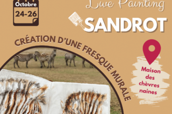 Bientôt le dernier &#8220;live painting&#8221; de l&#8217;artiste SANDROT à la Réserve !