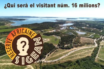 Qui serà el visitant número 16 milions de la Réserve Africaine de Sigean?