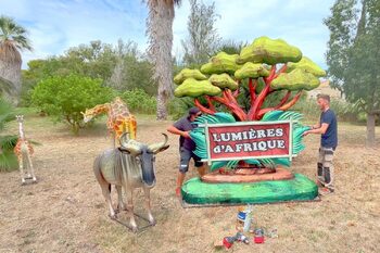 La Réserve Africaine de Sigean se prépare à vous émerveiller pour la 2ème édition du Festival Lumières d&#8217;Afrique !